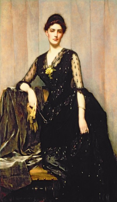 Portrait of Mrs. Agnes Williamson by James Jebusa Shannon